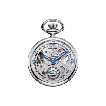 EPOS Mechanical Movement-Manual Mechanical Movement Brass Pocket Watches 42.2mm Men's Watches Cut-Out