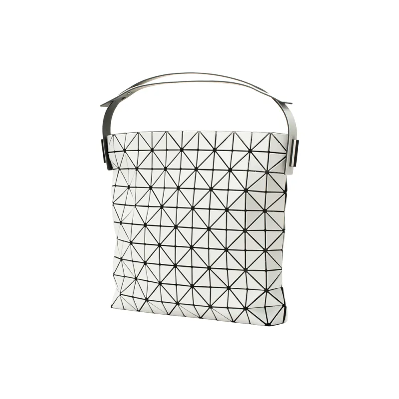 ISSEY MIYAKE Baguette Polyvinyl Chloride Resin Handbag, Shoulder Bag Women's White-2