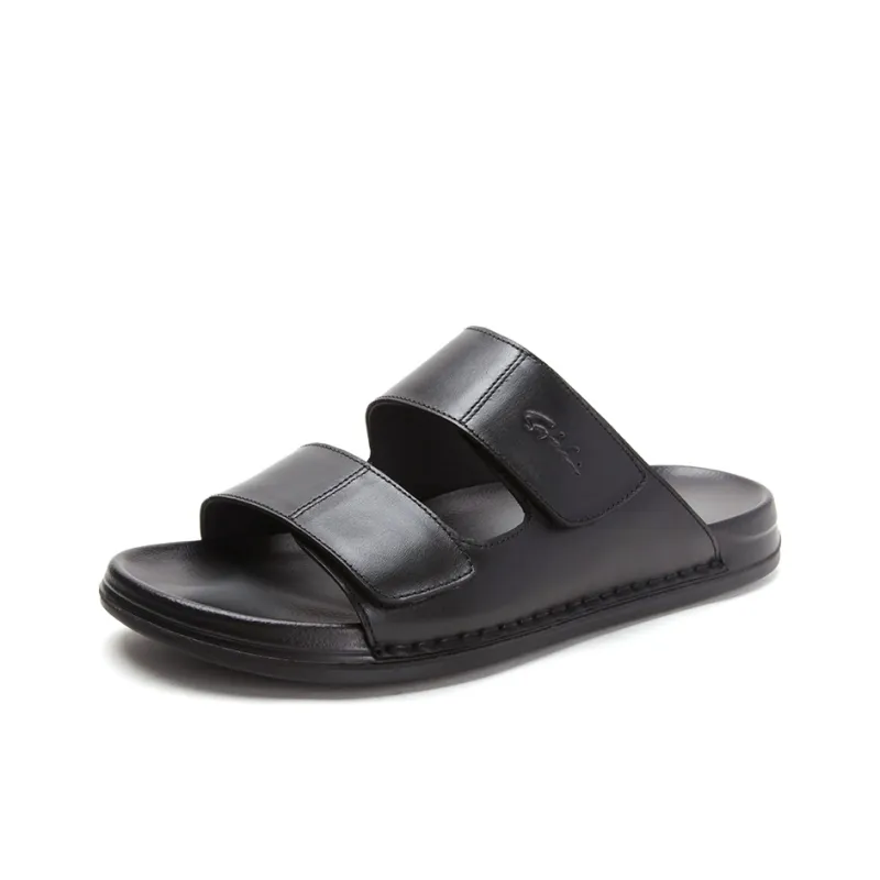 Satchi Slide Slippers Men's Black-1