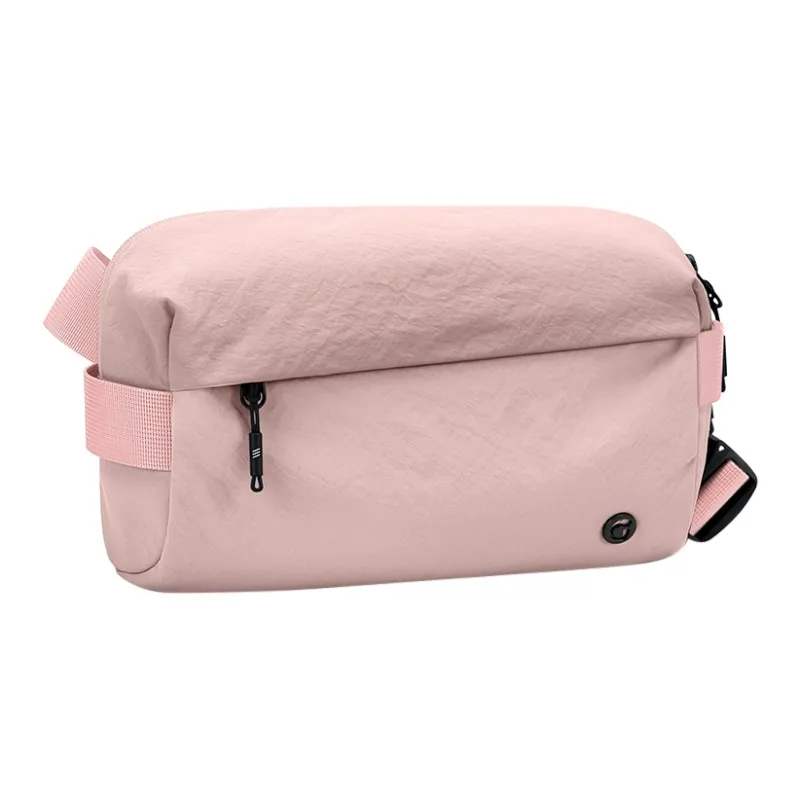 GOLF Fabric Sling Bag Regular Unisex Black Light Apricot Ballet Pink Olive Green-20