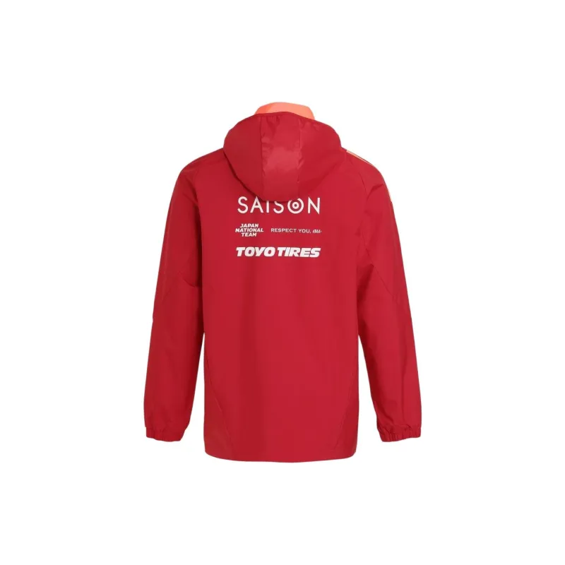 Adidas Japanese Football Team Olympic Series Jacket Men's Red-1