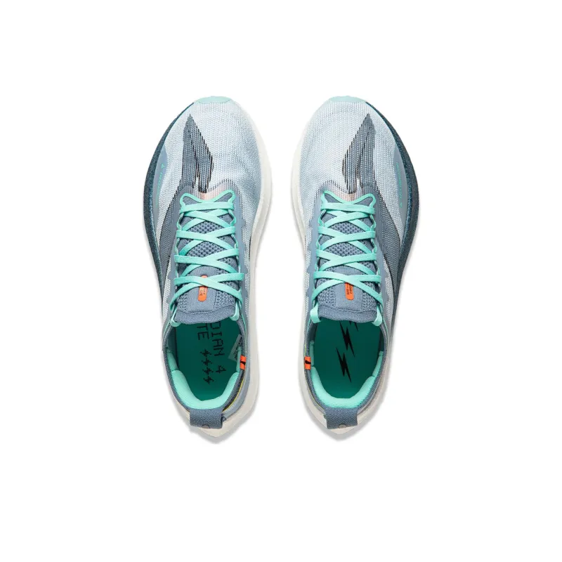LiNing Feidian 4 Elite Cushioning Slip Resistant And Abrasion Resistant Low Top Running Shoes Men's Cloud Blue-3