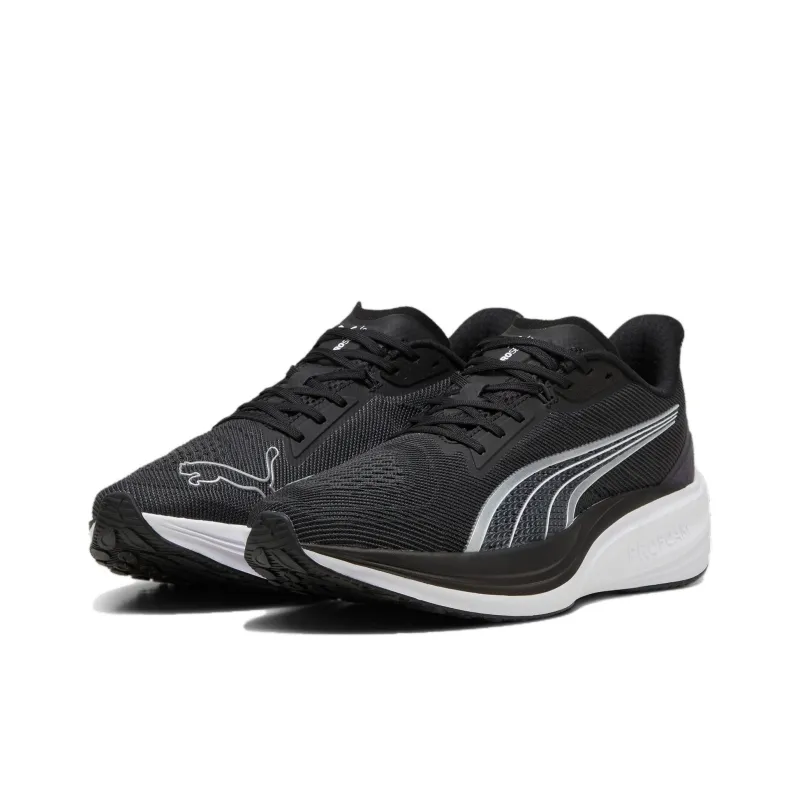 PUMA Darter Pro Anti Slip And Wear Resistant Breathable Low Top Casual Running Shoes Men's Black-2