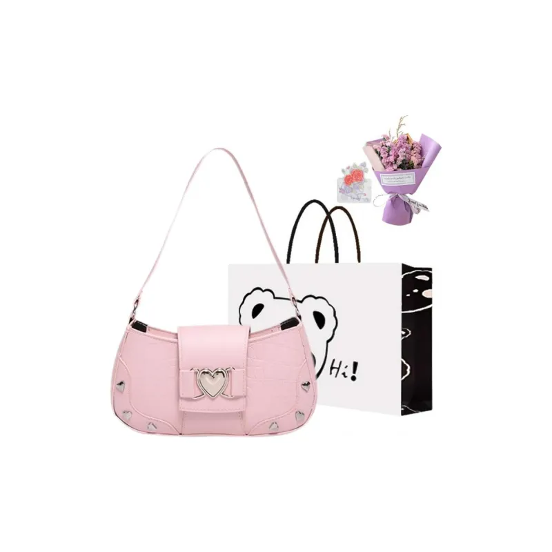 NX DOUGHNUT PU Shoulder Bag Women's White-36