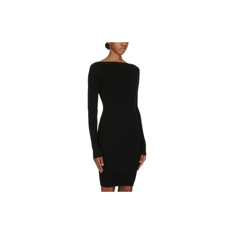RICK OWENS Cut Out Stretched Dress-2