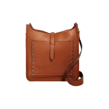 REBECCA MINKOFF Calfskin Crossbody Bag Shoulder Bag Women's Brown
