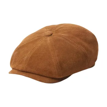 STETSON Calfskin Cotton Berets Unisex Brown