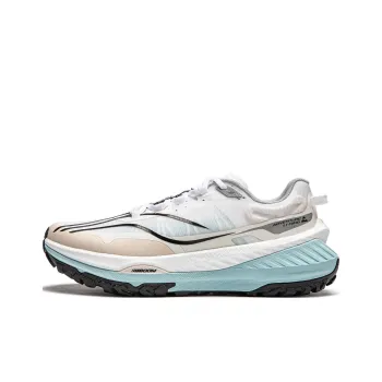 LiNing Dilu Cushioning Anti Slip And Wear Resistant Support Rebound Low Top Running Shoes Women's Ecru