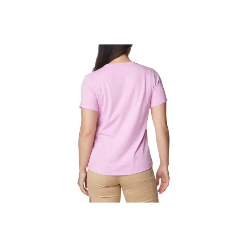 Columbia Sun Trek T-Shirt Women's Pink-1