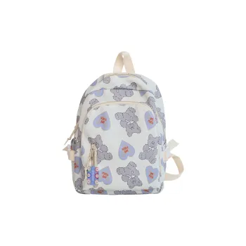 Cwatcun Nylon Backpack Black/Pink/Violet/Blue