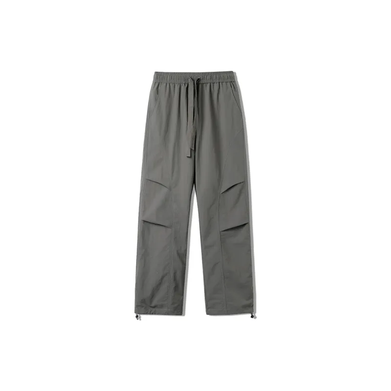 EGOU Solid Color Basic Cargo Pants Unisex-15