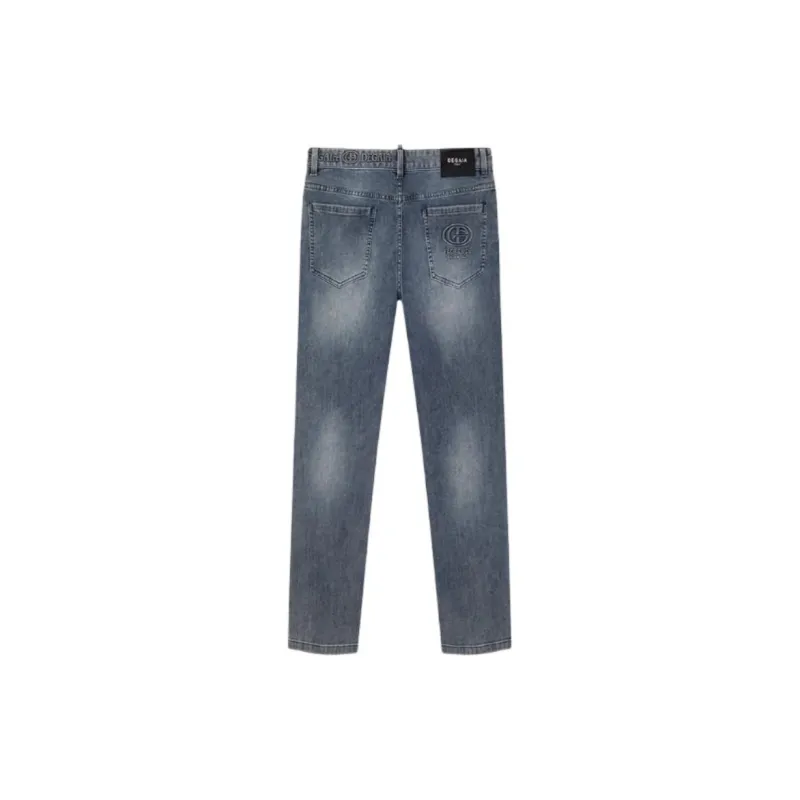 DEGAIA SS24 Jeans Men's Light Denim Blue-1