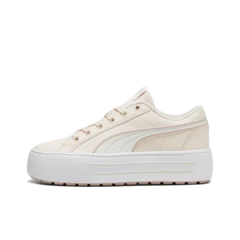 PUMA Kaia 2.0 Slip-Resistant Cushioning Wear-Resistant Low-Top Skateboard Shoes Women's Khaki-0