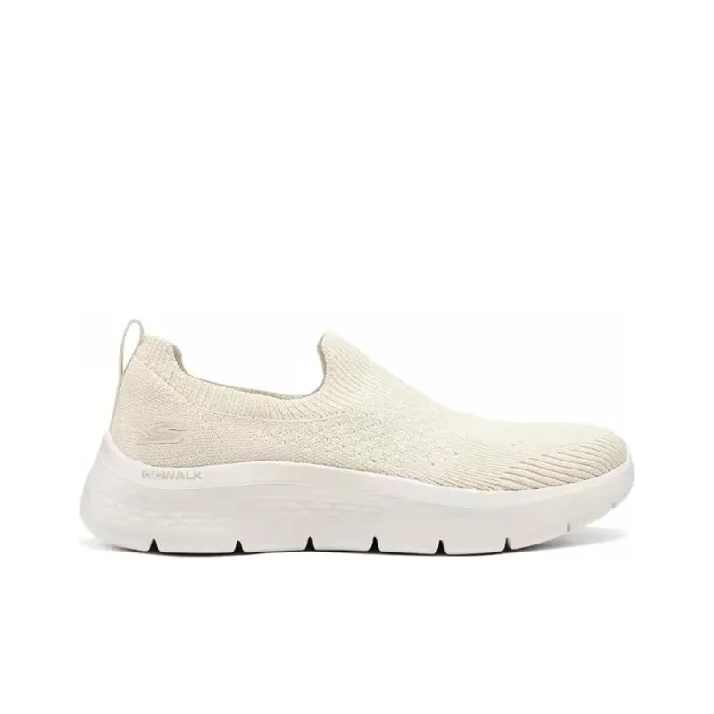 Skechers Women's GO WALK Breathable And Lightweight Low Top Casual Shoes Women's Ivory-1