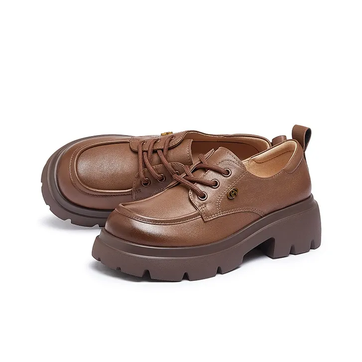 CAMEL Loafers Women's Beige/White/Brown/Black-14