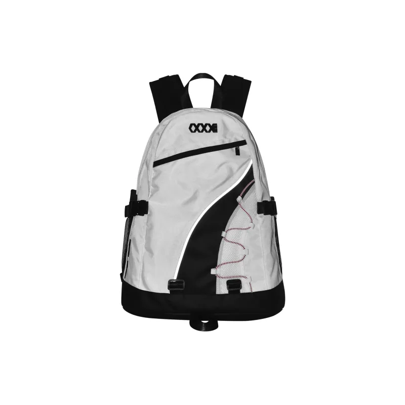 COEXISTENCE Polyester Water Repellent Commute Travel Backpack Regular Unisex White-2