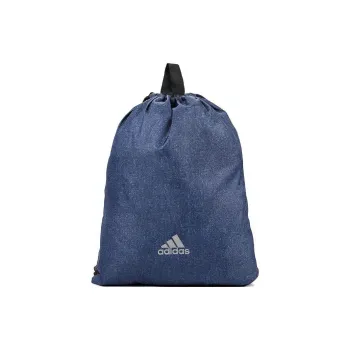 Adidas Linen Drawstring Bag Backpack Regular Unisex Marine Blue