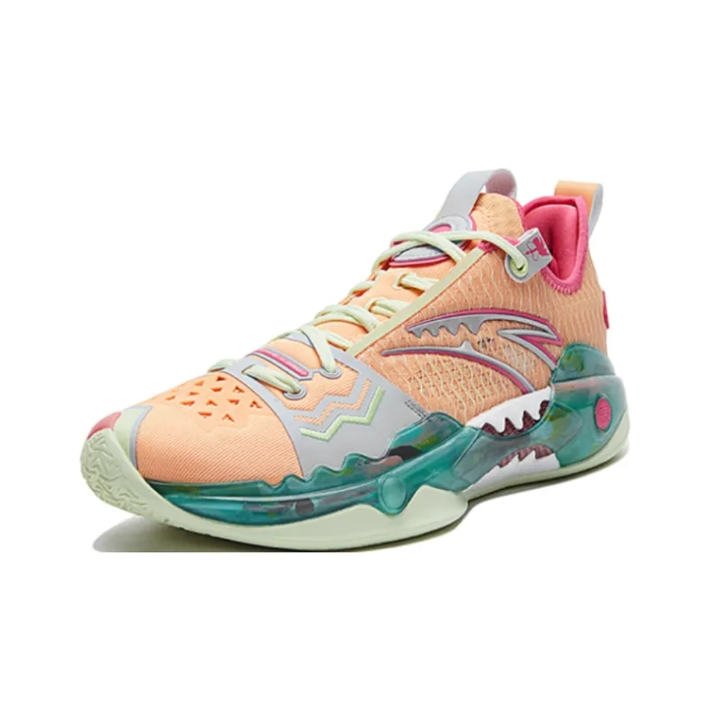 Anta Shock Wave 5 Pro Low Top Nitrogen Technology Basketball Shoes  