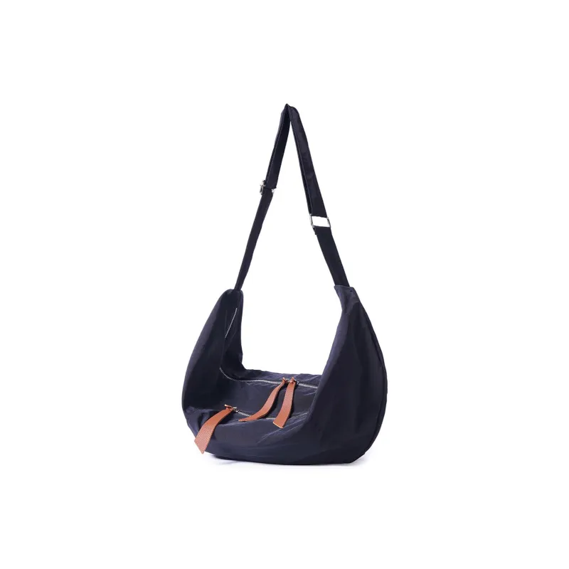 Dubaolu Fabric Crossbody Bag Medium Size Women's Khaki/Black-1