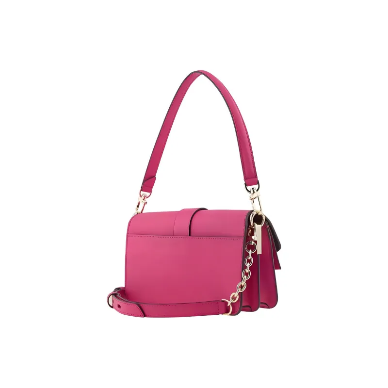 MICHAEL KORS Greenwich Cow Leather Handbag, Shoulder Bag Women's Rose Red-4