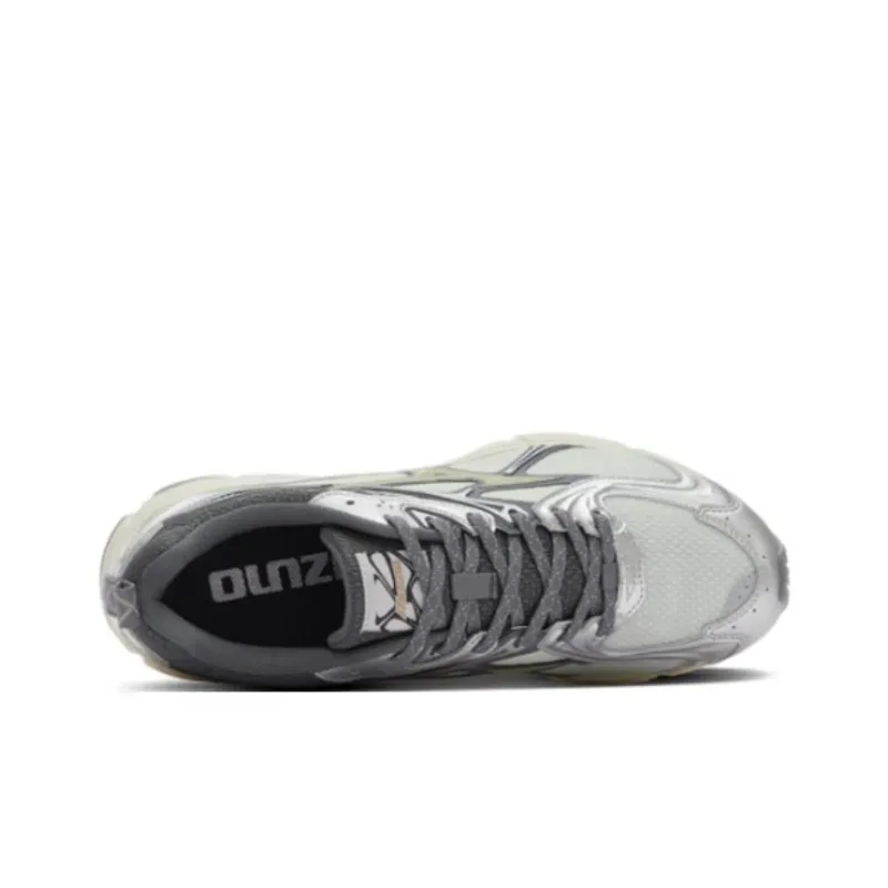 Mizuno SPEED 10S Anti Slip Wear Resistant Low Top Running Shoes Unisex Gray-1