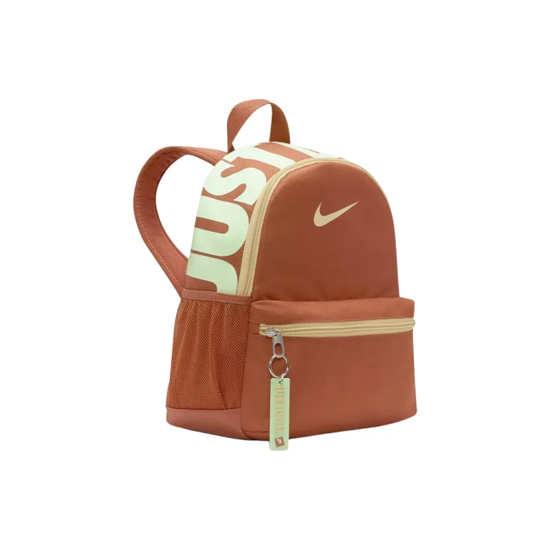Nike Recycled Polyester Backpack Mini Men's Caramel & Vapor Green-1