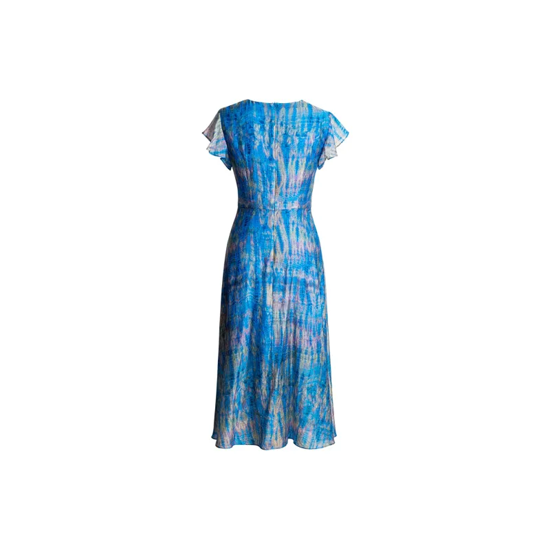 ROEYSHOUSE Short Sleeved Dresses Women's Multicolor-1