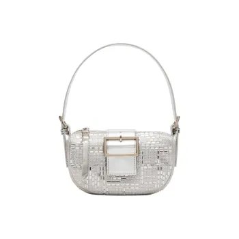 STEVE MADDEN Synthetic Material Handbag Shoulder Bag Mini Women's Silver