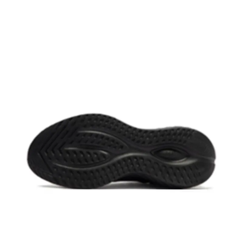 361° Wear-resistant And Lightweight Low-Top Running Shoes Women's Black Gray-2