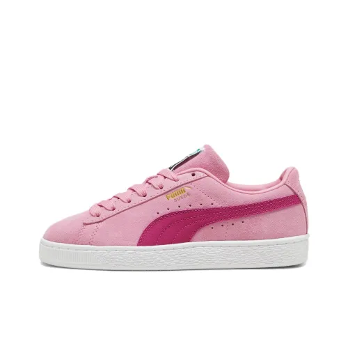 PUMA Slip Resistant Low Top Skateboard Shoes Unisex Pink