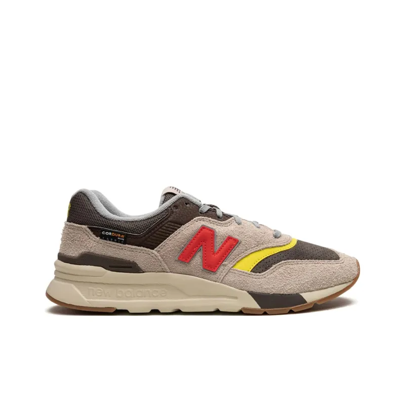 New Balance NB 997 Anti Slip Wear Resistant Low Top Casual Shoes Men's Brown Black-1