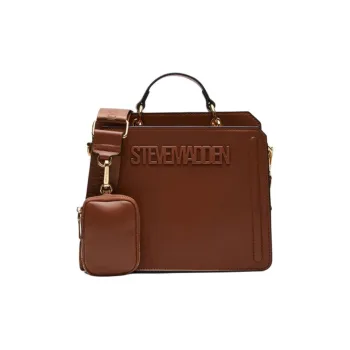 STEVE MADDEN Synthetic Material Handbag Women's Cognac Brandy