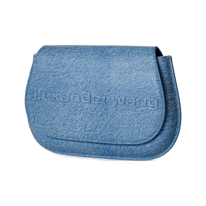 Alexander Wang Leather Handbag, Shoulder Bag Women's Blue-2