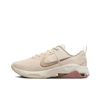Nike Zoom Bella 6 Anti Slip Wear Resistant Low Top Casual Running Shoes Women's Ecru