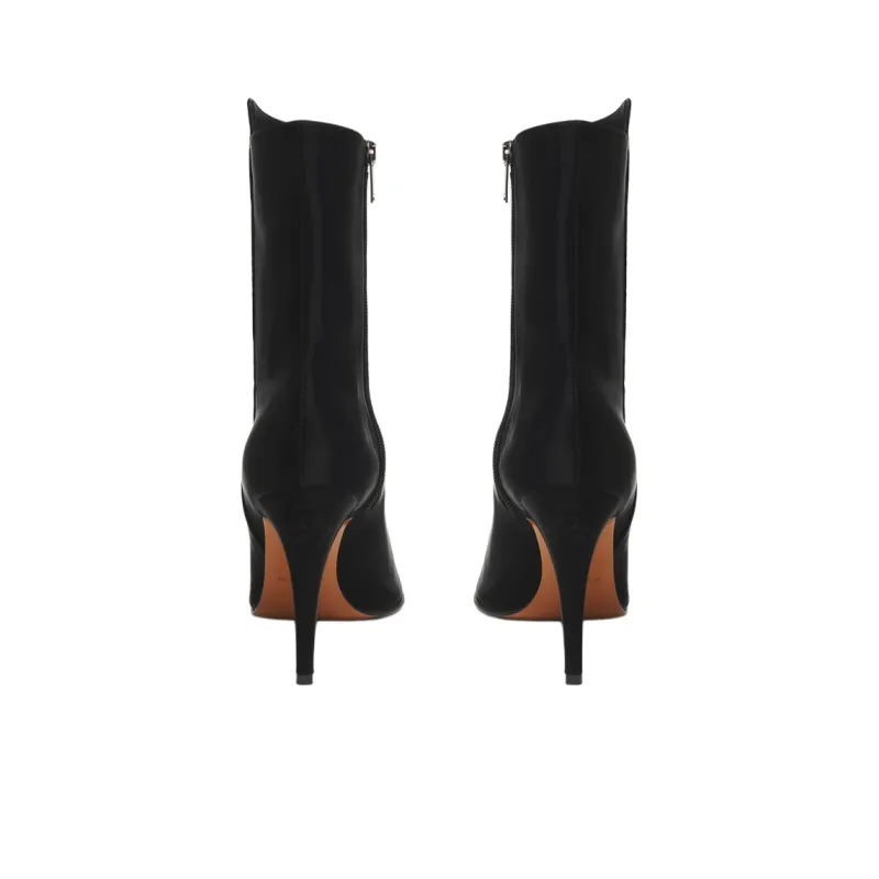 Alexander McQueen Birdee Pointed Toe Ankle Boots Women's-3
