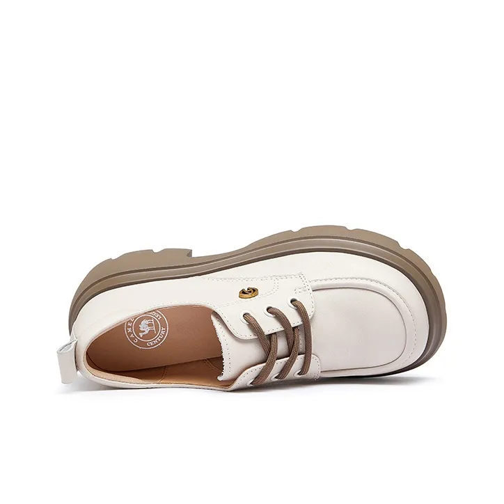 CAMEL Loafers Women's Beige/White/Brown/Black-3