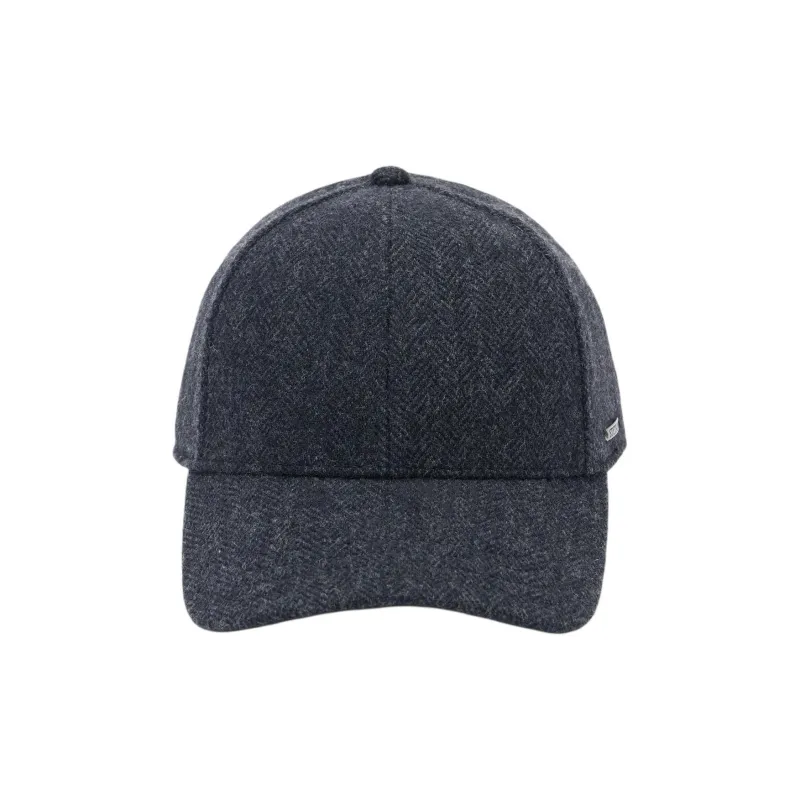STETSON Wool Baseball Caps Unisex Dark Gray-1