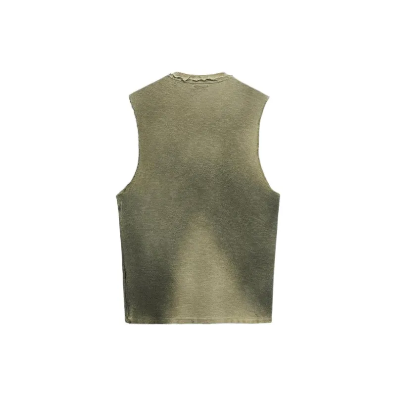 ZARA T Shirts Men Yellow-1