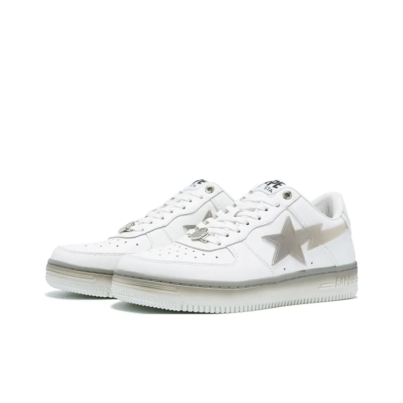 A BATHING APE Slip-Resistant Low-Top Skateboard Shoes Women's-4