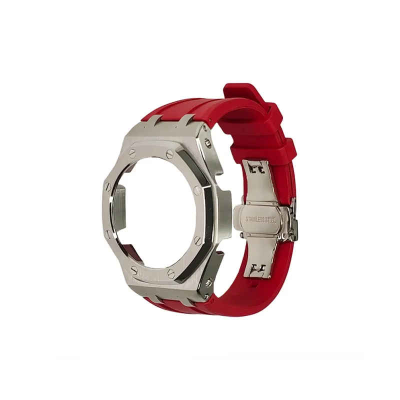 Vickit Offshore Silver Shell Collection Watch Cases Unisex-36