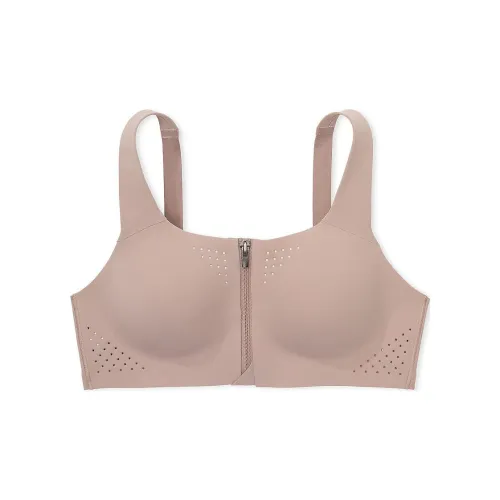 Victoria's Secret Style! Featherweight Max Front-Close Sports Bra / B T Bra Women's Taupe
