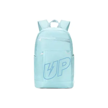 TURN UP Polyester Students Backpack Regular Unisex Light Blue