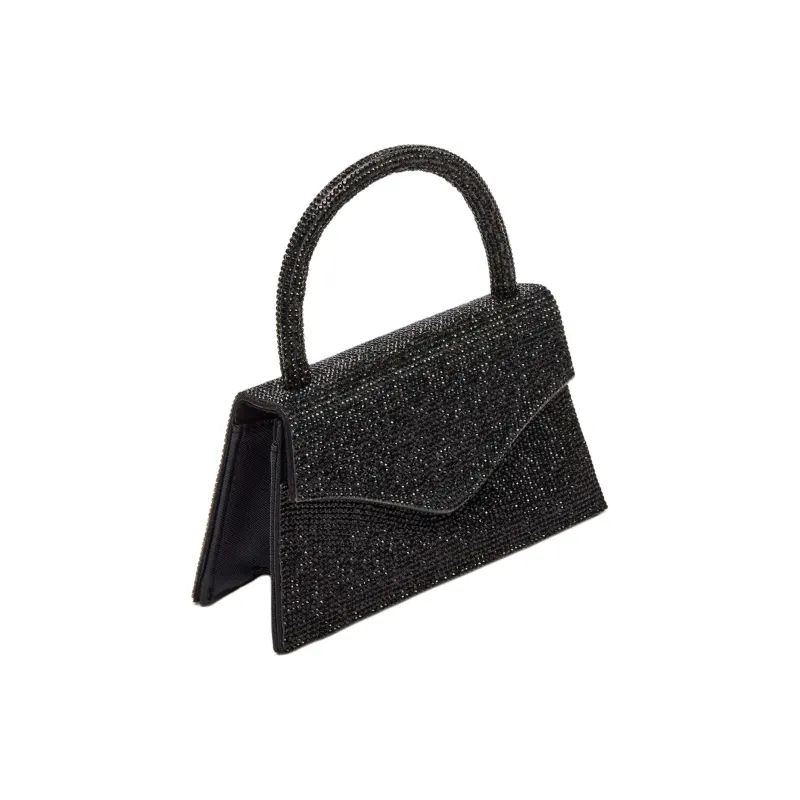 STEVE MADDEN Synthetic Material Shoulder Bag Crossbody Bag Handbag Women's Black-3