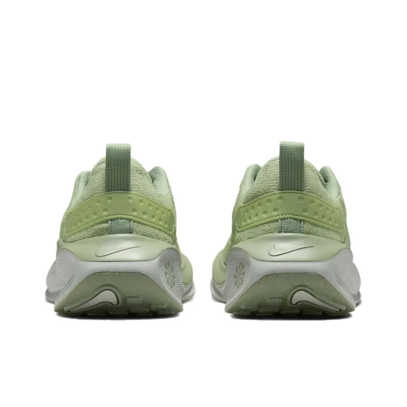 Nike InfinityRN Series Anti Slip Wear Resistant Low Top Casual Running Shoes Men's Green White-4
