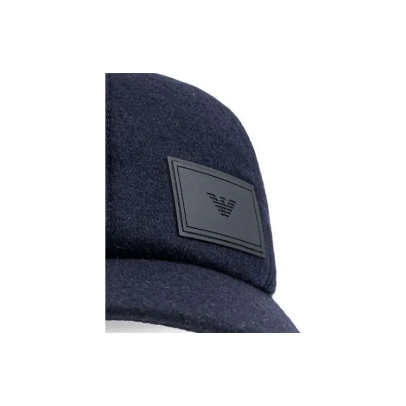 EMPORIO ARMANI Logo patch Baseball Cap-2