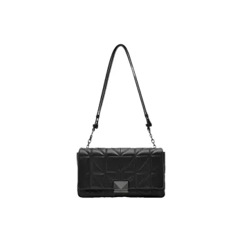 PEDRO Cow Leather Crossbody Bag, Shoulder Bag Women's Black/Purple/Nude