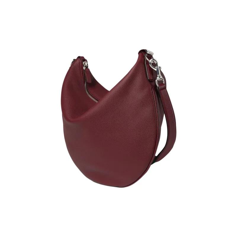GUCCI Soft Grain Leather Crossbody Bag, Shoulder Bag Large Size Men's Red-2