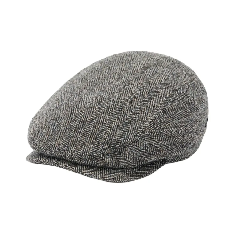 STETSON Wool Cotton Berets Unisex Gray-0