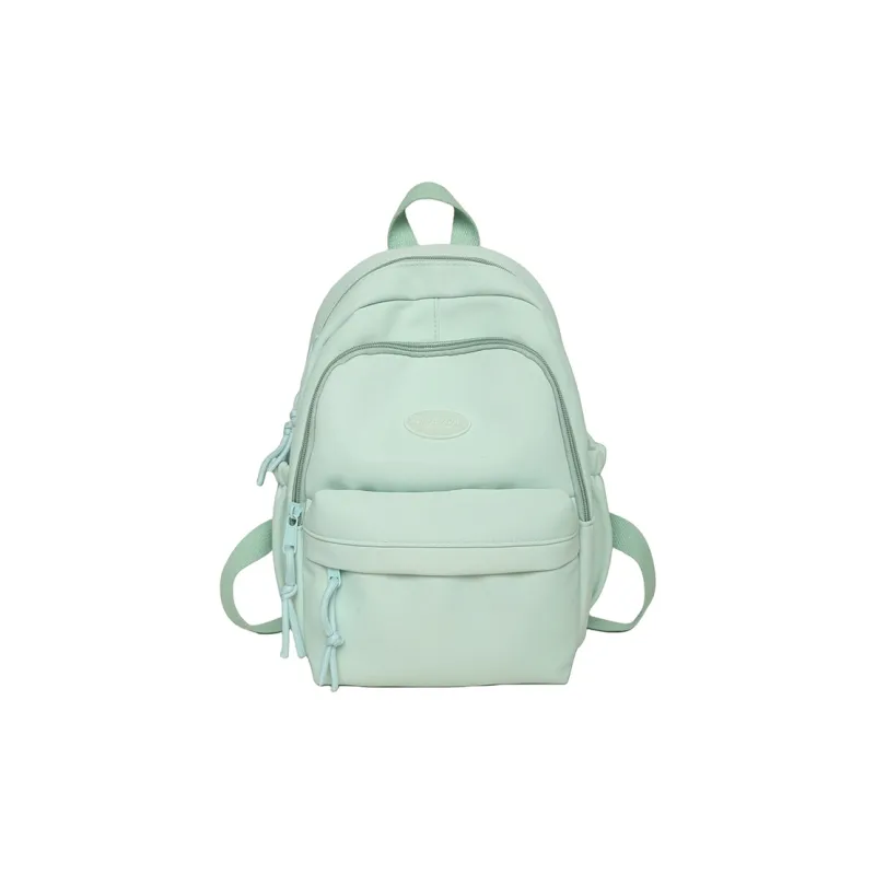 Cwatcun Nylon Backpack Regular Women's White/Pink/Black/Yellow/Green-17