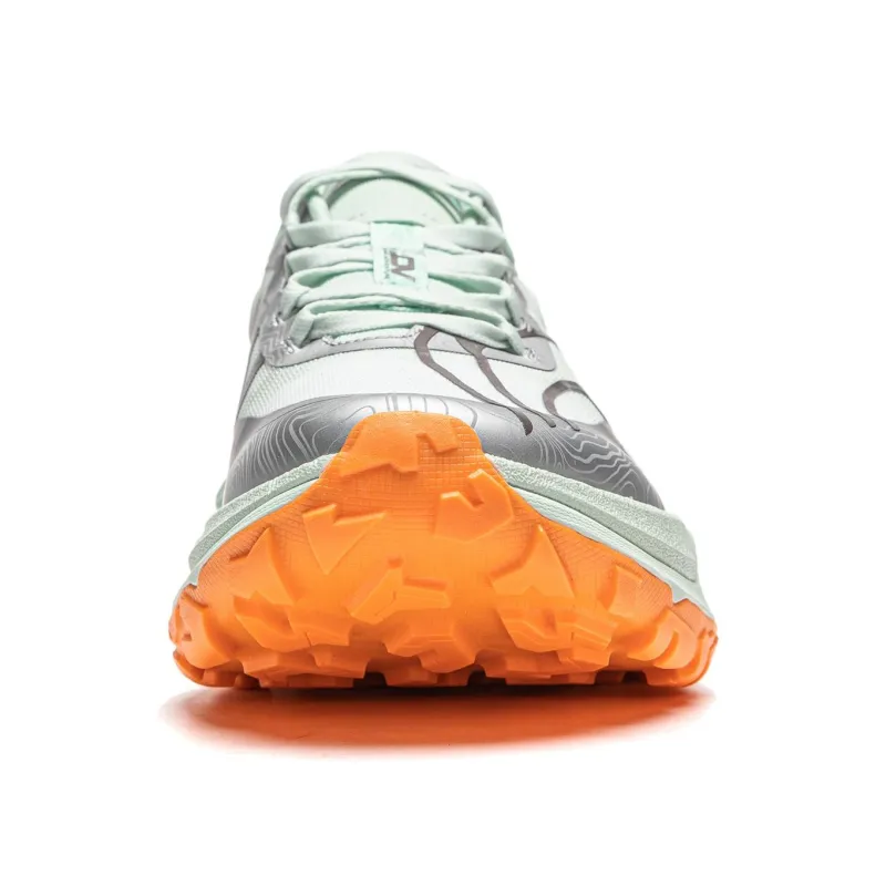 LINING Running Shoes Men Low Top Ice Cream Green/Silver-4